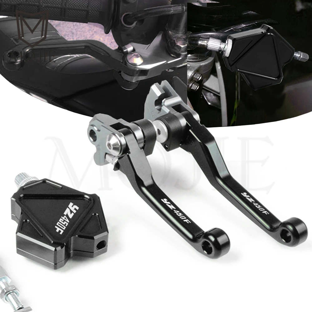 

Motorcycle Accessories For YAMAHA YZ450F YZ 450F 450 YZ450 F CNC Pivot Brake Stunt Clutch Lever Easy Pull Cable System YZ 450 F