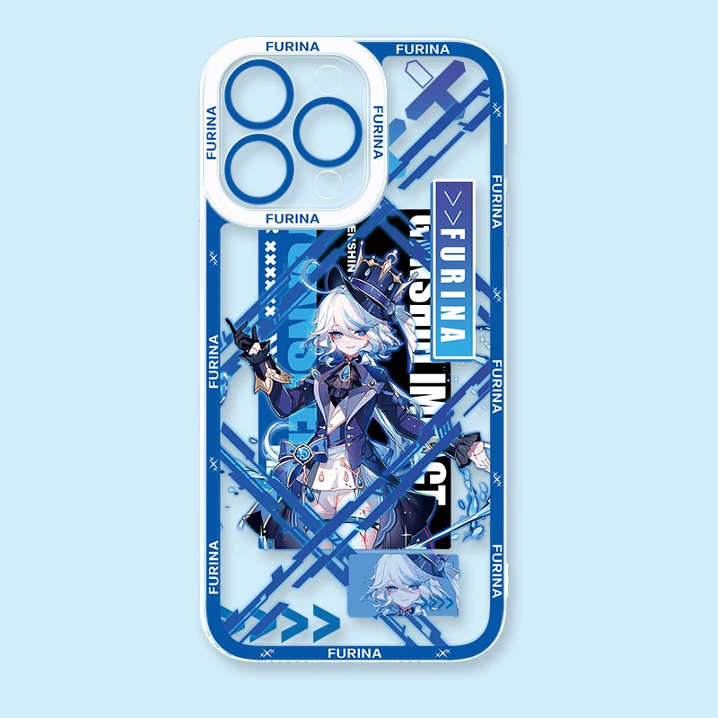 Genshin Impact Themed Smartphone Case - Stylish and Durable Design
