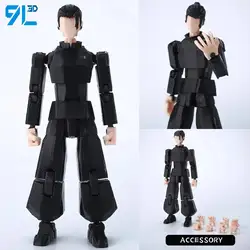 Articulated Anime Figure with Cursed Robe - Inspired by Jujutsu Kaisen (Suguru Geto)