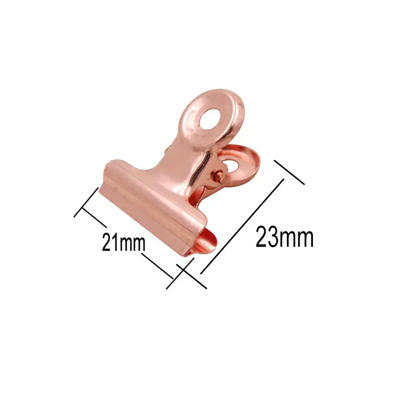 Mini Metal Grip Bulldog Spring Clips Ticket Paper Stationery Clip Tags Document Binder Clip Photo Clamp 20Pcs 40Pcs Set,binder clips,paper clips,metal clamp clips