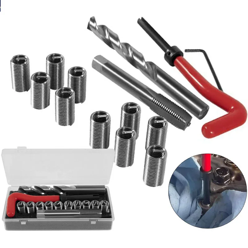 

1420 Head Thread Bolt Repair Tool 11.5mm X 1.5 Engine Cylinder Head Repair Kits Fit For Honda B16 CR-V Accord Element RSX,Toyota