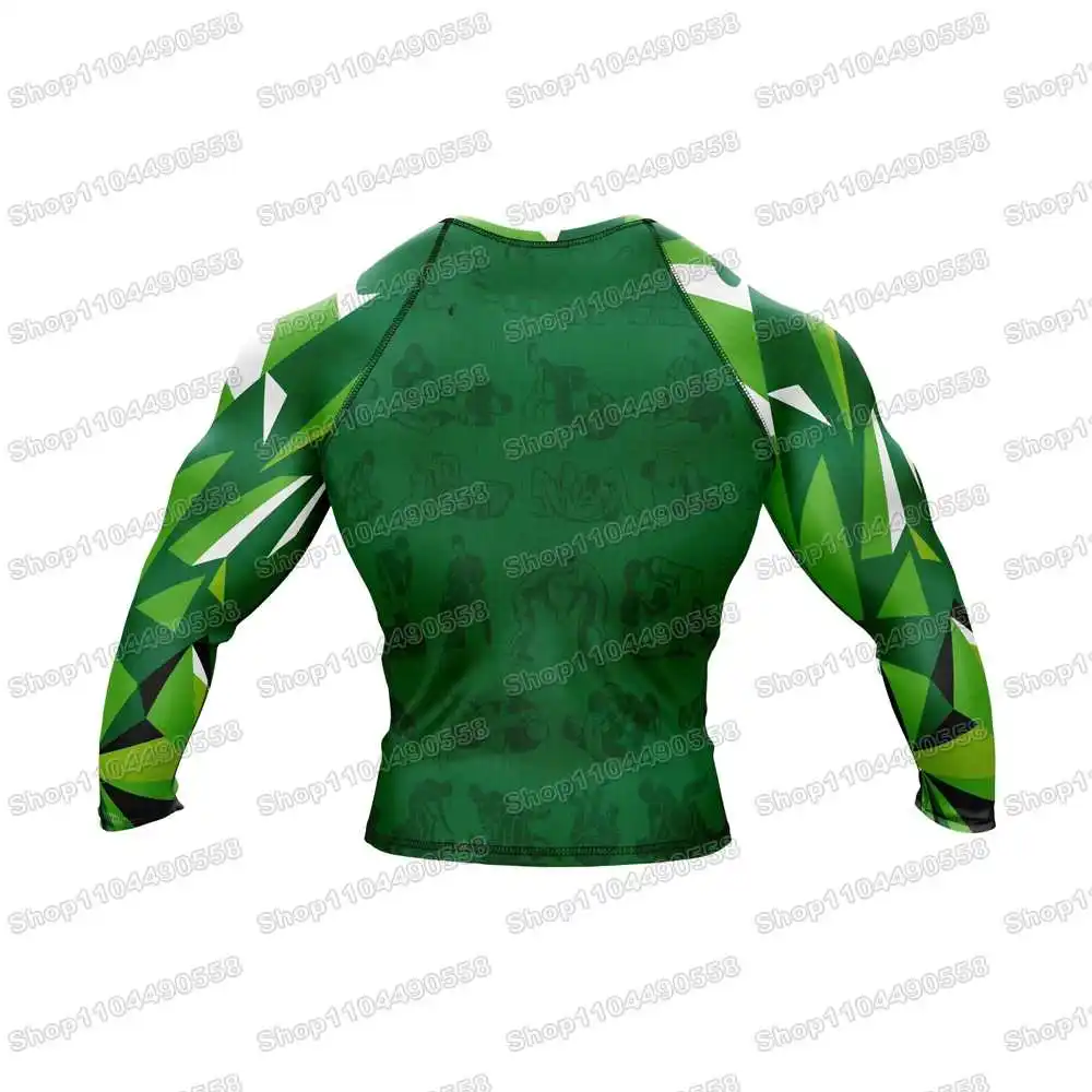 Mountin' Dudes T-Shirts Rash Guards Surfing Beach Trousers Swimwear Diving Gym Long sleeves MMA BJJ Men Jiu Jitsu Fitness Sets