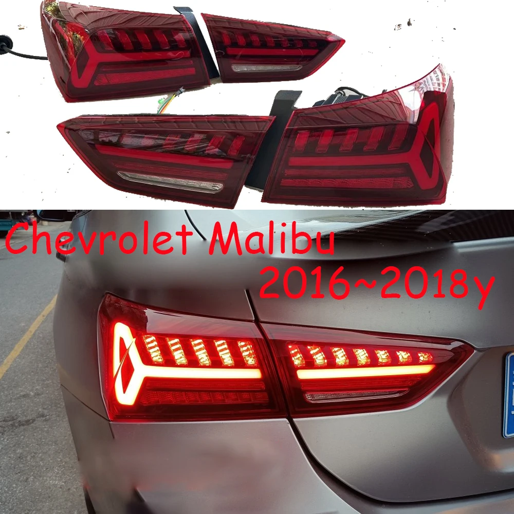 

2016~2018y Car Bumper Tail Light For Chevrolet Malibu XL Taillight Car Accessories LED DRL Taillamp For Malibu XL Fog Light