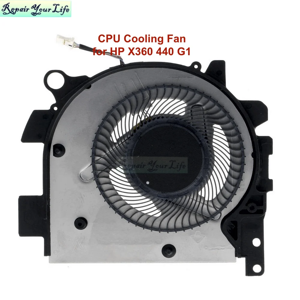Ventilador de Refrigeração da Cpu do Portátil para hp Probook X360 440 g1 Hsn-w01c Computador Portátil Ventiladores Refrigerador Radiador L28267001 L28266 023.100cf. 0001 Novo - Imagem 2