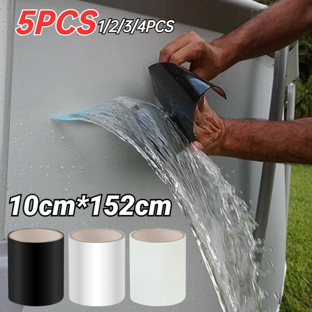 15PCPatchPVCPipeSuperStrongWaterproofTapeStopLeaksSeal