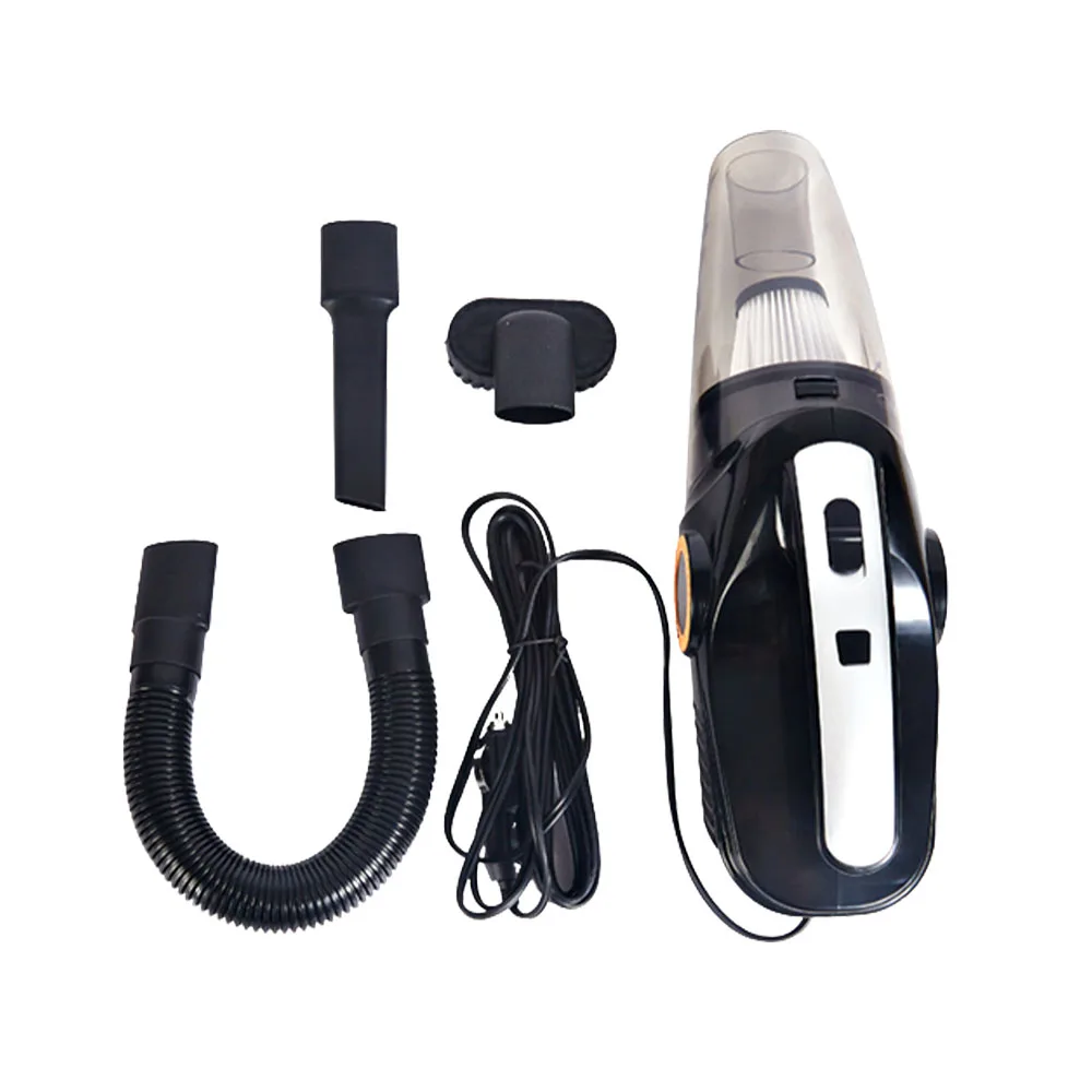 12V 120W Car Mini Vacuum Cleaner 6000 Pa Strong Suction Power Portable Handheld Auto Home Dual Vacuum Cleaner with Storage Bag