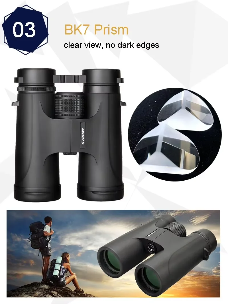 High-Performance HD Long Range Binoculars - Professional Camping and Survival Equipment