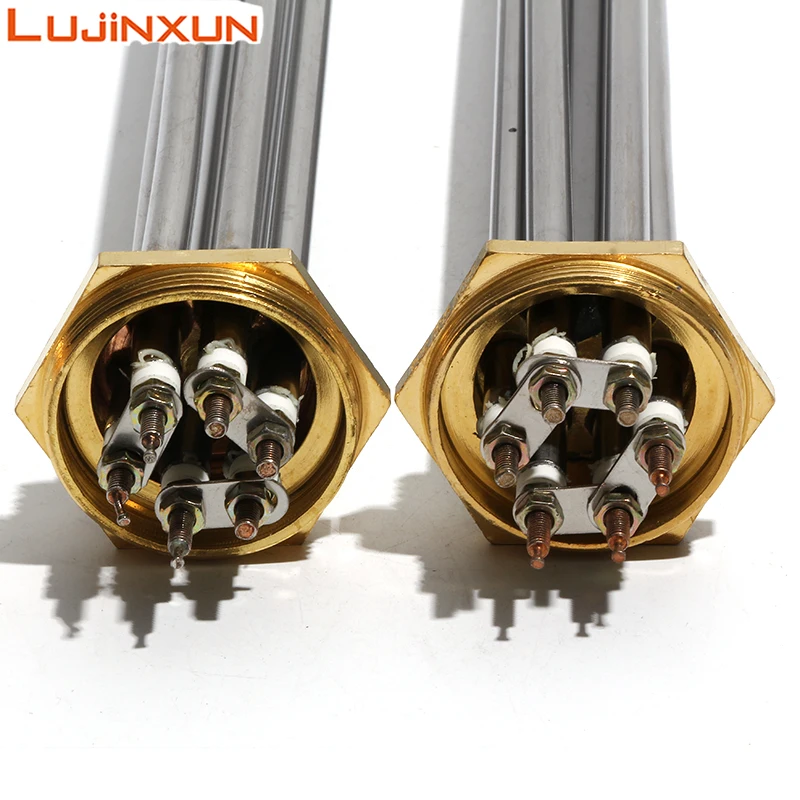 Electric Heating Tri Clamp Heaters BSP Thread 220/380V 3/4.5/6/9/12KW water heating rod electric water heater device cartridge heaters for Solar Water Tank