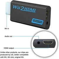 WII To HDMI Converter Full HD 1080P WII To HDMI Wii 2 HDTV Converter Wii To HDMI Adapter 3.5mm Audio for PC HDTV Monitor Display - Image 6