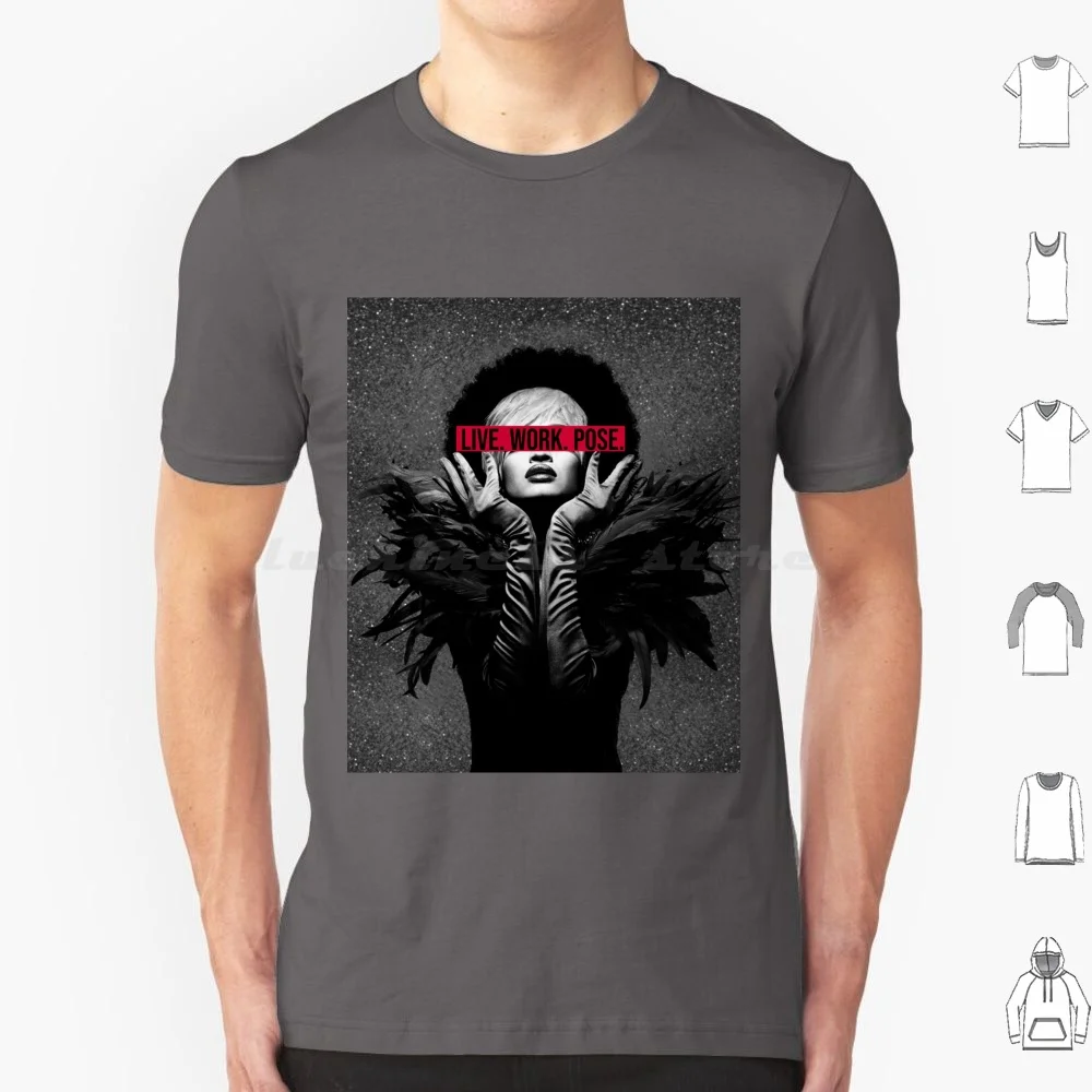 Posa T Shirt Big Size 100% Cotone Posa Shantay Non Rimani Oggi Satana Non Oggi Non Oggi Satana Bianca Del Rupaul Drag Race