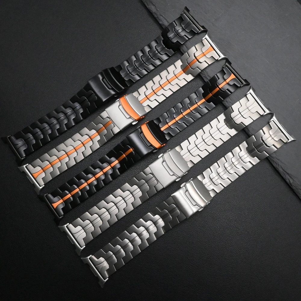 Luxury Stainless Steel Metal Watchband - Premium Design