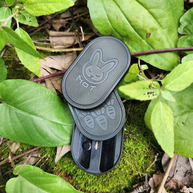 Mot Rabbit Stainless Steel Rotate Fidget Slider Haptic
