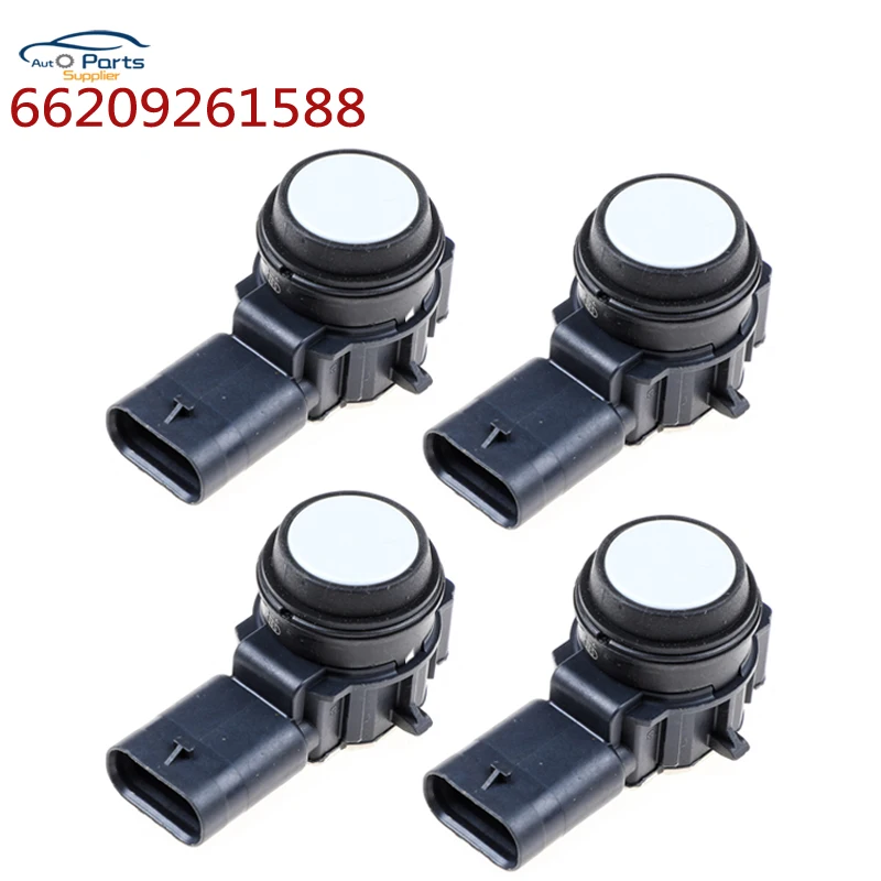 

New 4pcs White 66209261588 For BMW f30 328i f31 f35 f80 PDC Parking Sensor 9261588 0263013516