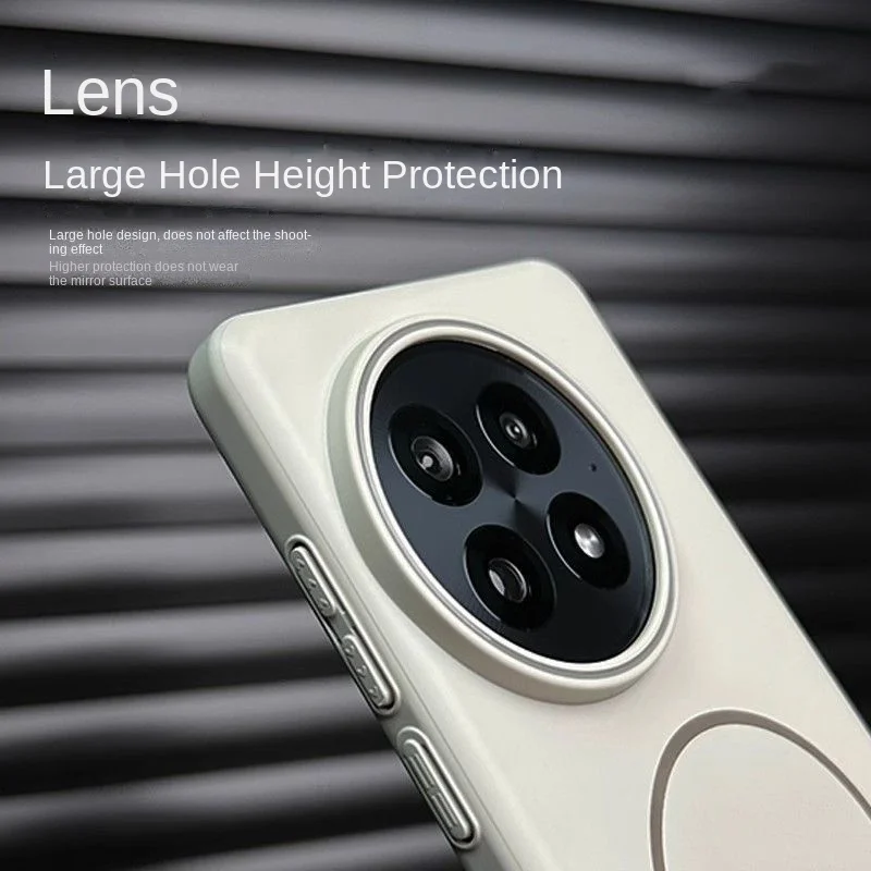 Enhanced Magnetic Wireless Charging Protective Case with Hard Back Cover