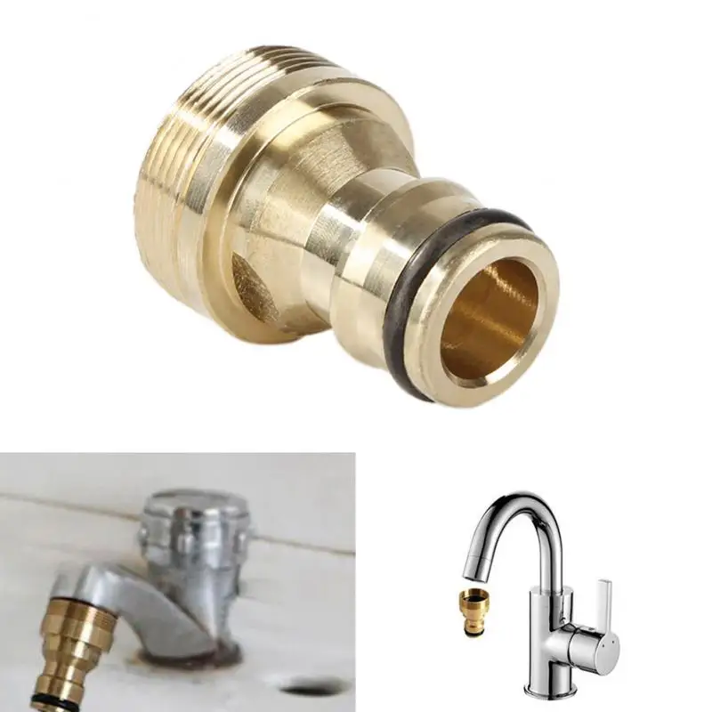 

Brass Tap Hose Connectors Garden Irrigation Quick Connector Faucet Adapters Pipe Hose Adaptor Pipe Joiner Fittings Water Tap