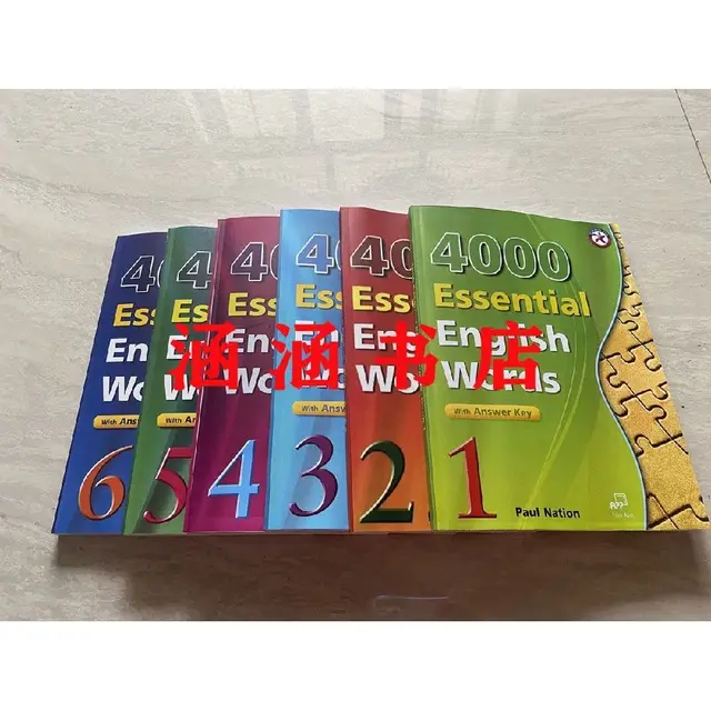New Version 4000 Essential English Words Level 1-6 SAT Core