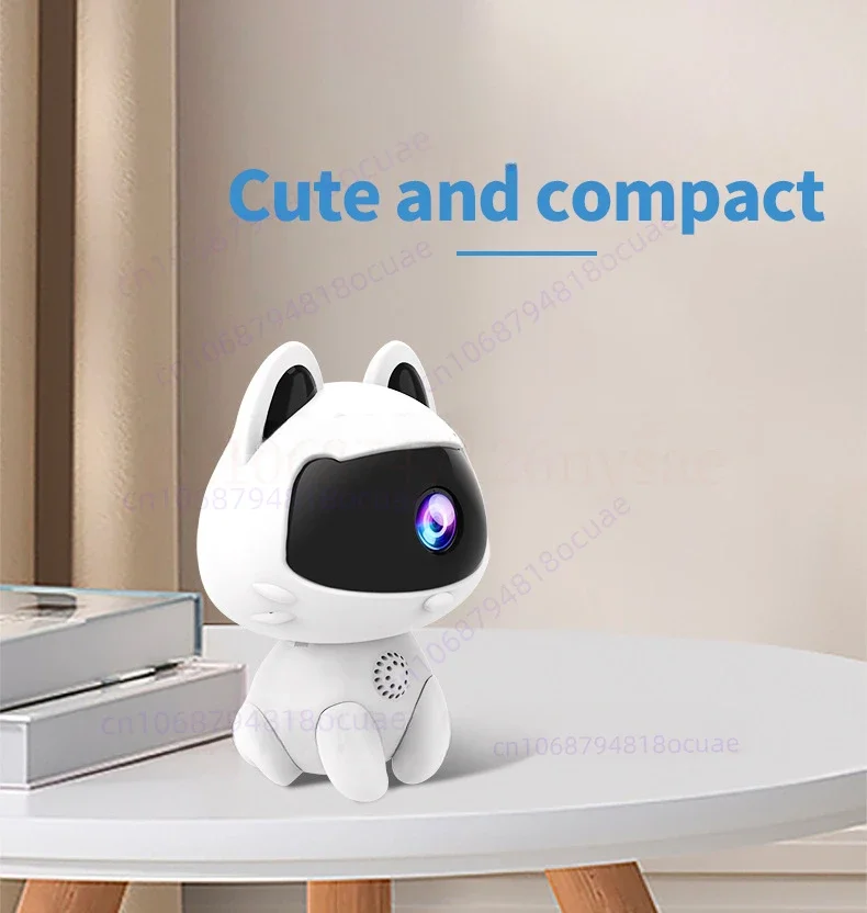 Mini HD WIFI Lovely Voice Remote Video Calls Camera  Home Intelligent Monitoring