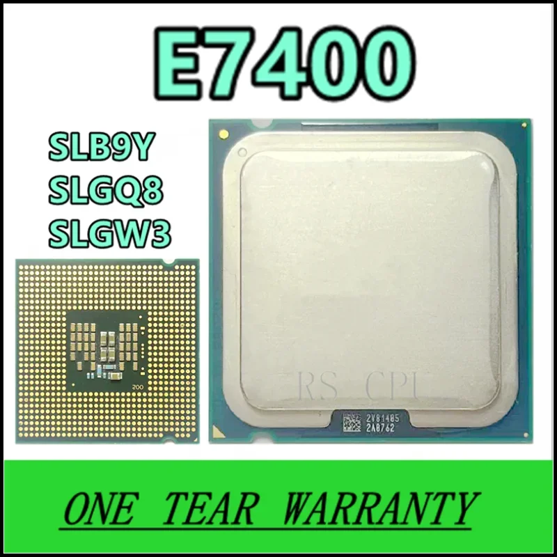 

E7400 (SLB9Y, SLGQ8, SLGW3) Процессор Socket LGA 775 (2,8 ГГц/3 МБ/1066 ГГц)