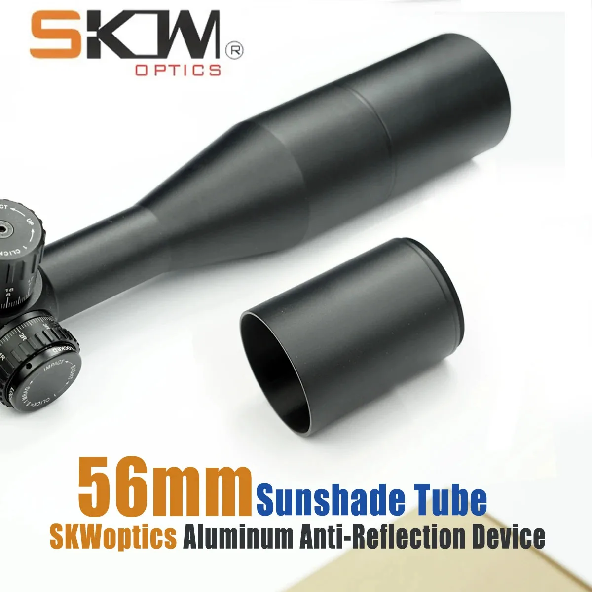 SKWopticsScope56mmSunshadetubeAntiReflectiveRifleScopeSun