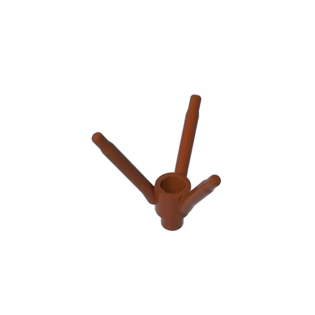 10PCS 퍼즐 파티클 24855 식물 꽃 빌딩 블록 키트 바 홀더가 있는 3개 줄기 브릭 아이디얼 장난감 선물