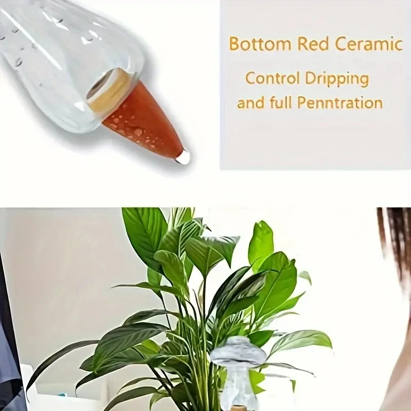 Love-Shaped Automatic Plant Watering System and Drip Irrigation Device