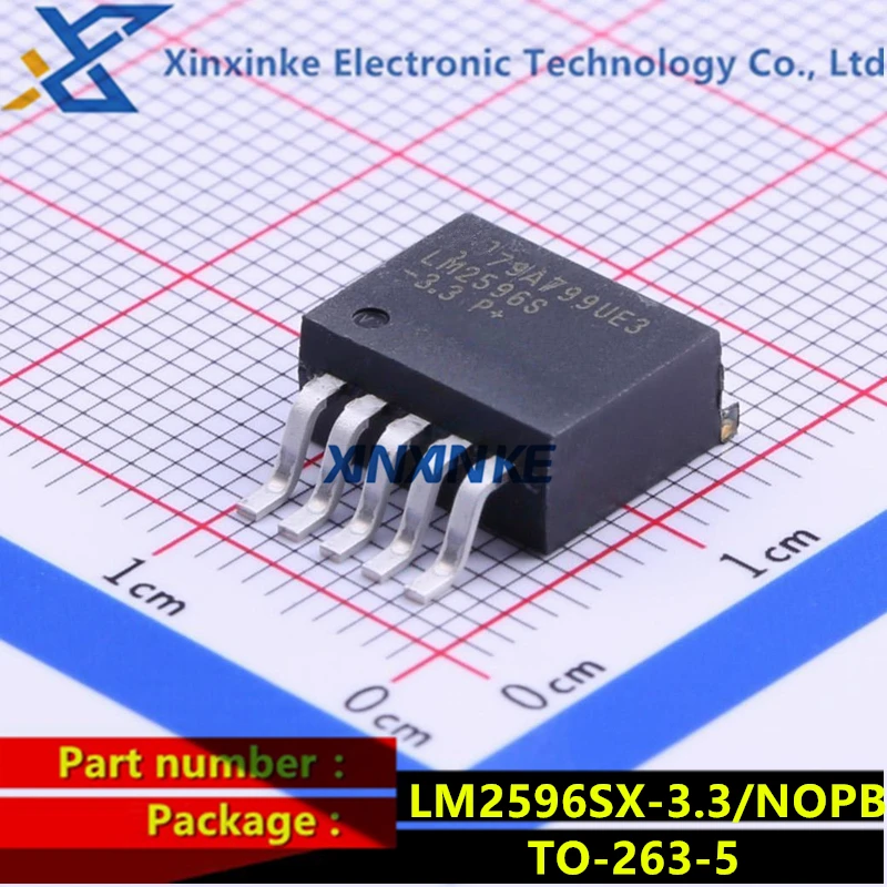 

LM2596SX-3.3/NOPB TO-263-5 LM2596S-3.3 Switching Voltage Regulators pwr Cnvtr 150 KHz 3A SD Vtg Reg Brand New Original