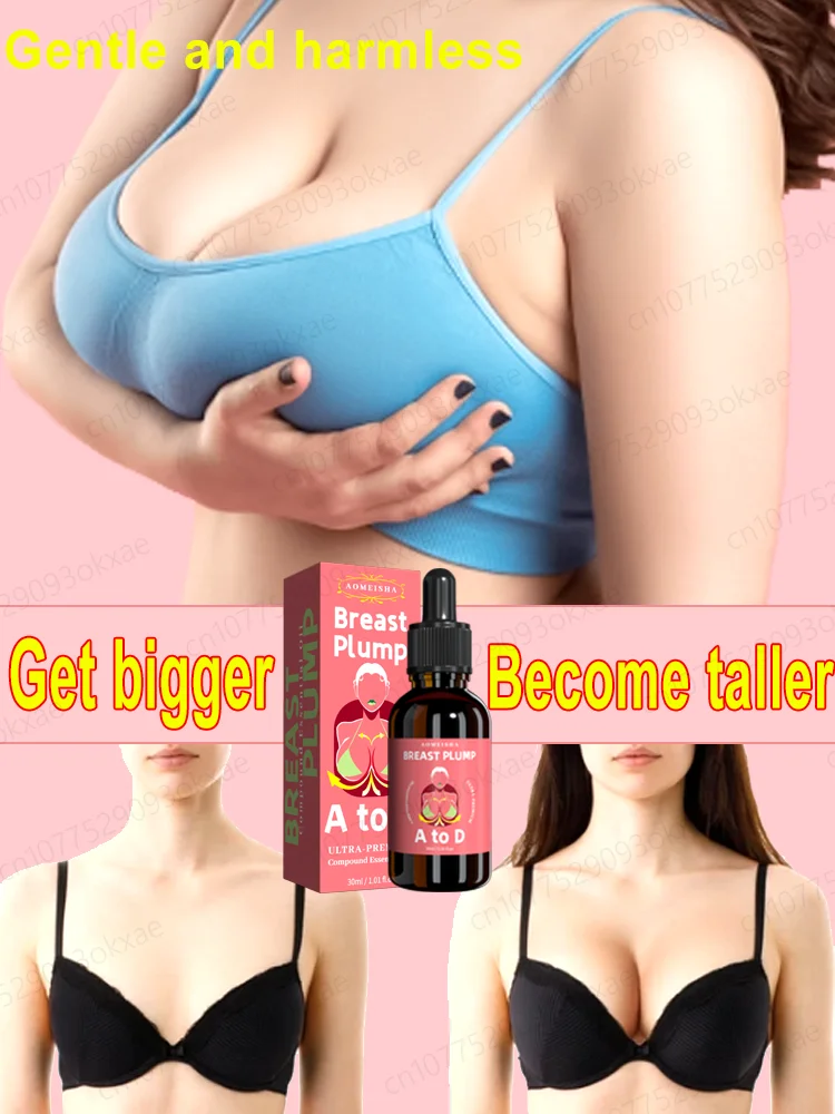 Breast Enhancement Essence Oil Breasts Bust Enlargement Lifting Firming Sagging Rapid Growth Bigger Chest Massage Sexy For Women