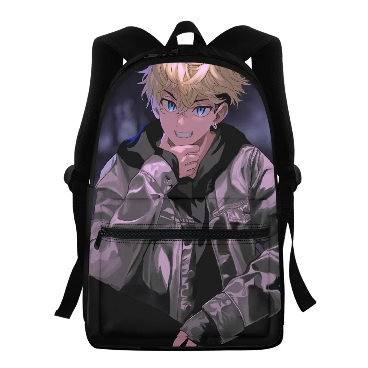 

FORUDESIGNS Back Pack Student Stationery Storage Tokyo Revengers Bookbags High School Students Backpacks Waterproof Escolar