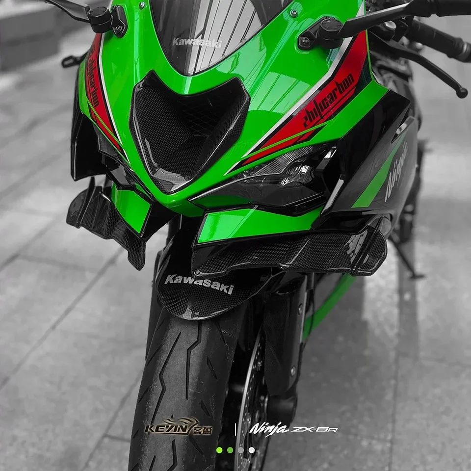 가와사키 ZX-6R ZX6R 636 2024 오토바이 다운포스 네이키드 프론트