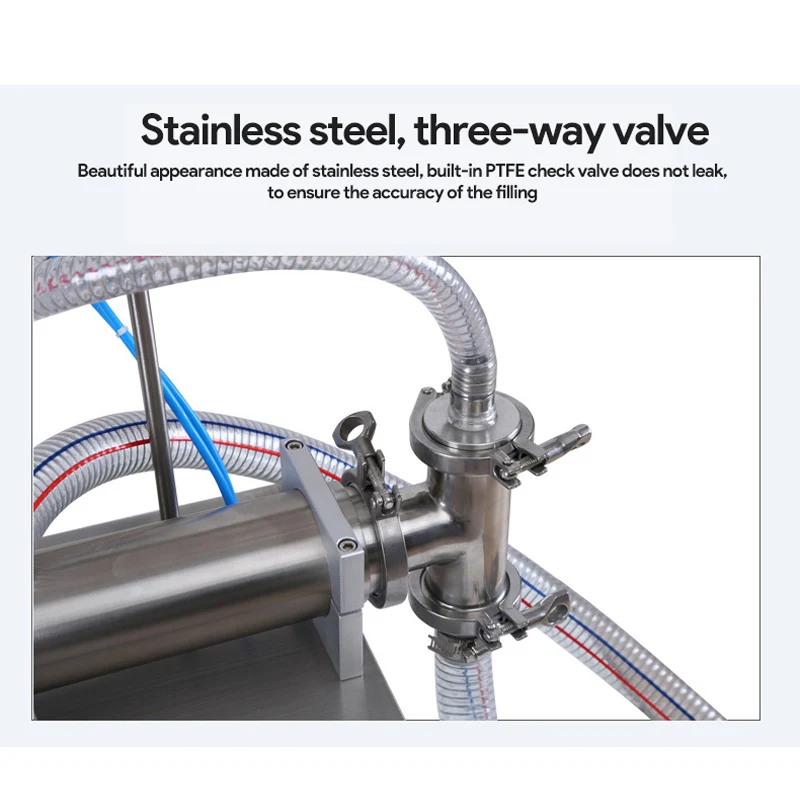 Desktop Liquid Filling Machine Single Head Multifunctional Filling Machine Juice Beer Etc.