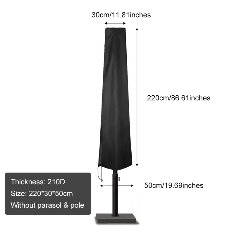 Housse De Protection Salon De Jardin Avec Cordon De Serrage