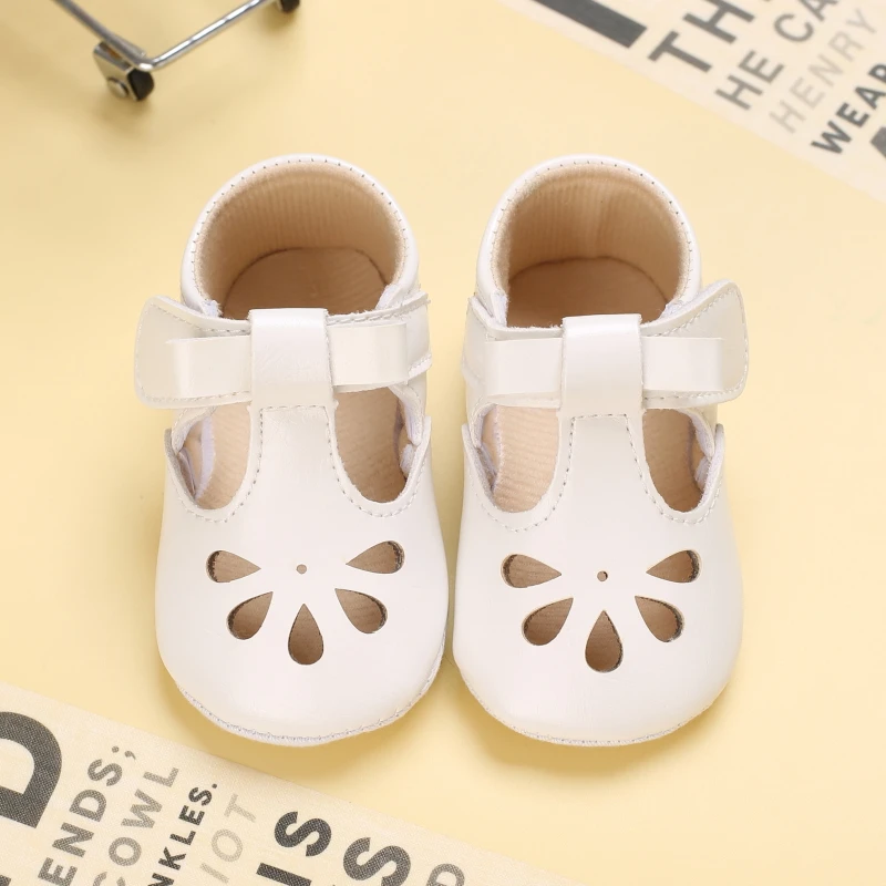 Newborn Toddler Shoes Baby Soft Soled Sandals Lace Soft Soled Shoes Beach Shoes  Slippers Non Slip Sandals 0-18M First Walkers