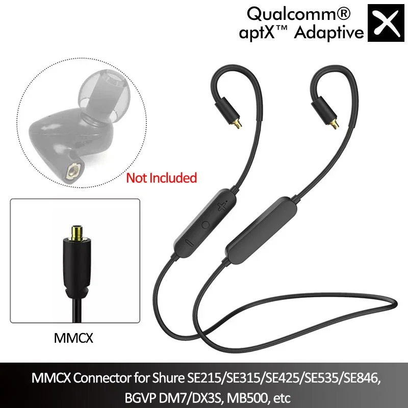 ตัวเลือกสินค้า สายบลูทูธอัพเกรด MMCX สำหรับหูฟังหลายรุ่น