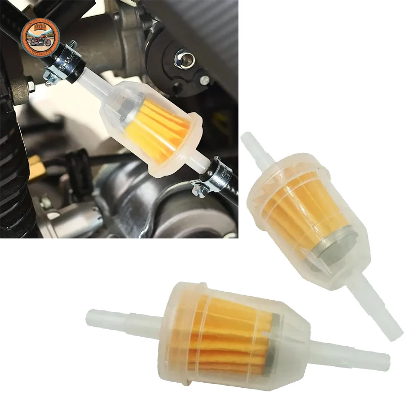 Image showcasing 3pc Universal Motorcycle Fuel Filter Car Inner Fuel Filters For ...