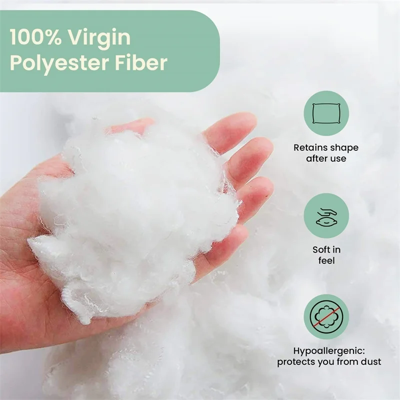 2024 New White Soft Pillow Cushion Seat Inner Filling Cotton-Padded Pillow Core For Car Insert Cushion Core Soft 2