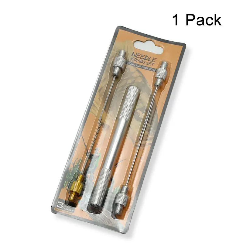 Carp Fishing Accessories 4 in 1 Bait Needles Tool Kit Pellet Pulle For Carp  Fishing Terminal Tackle Equipment Chod Ronnie Rigs