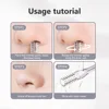 Double Head Nose And Mouth Hair Comb Design Trimmer, Safe And Scratch-poof 360 Degree Rotating Hair Razor Beauty Tool 4