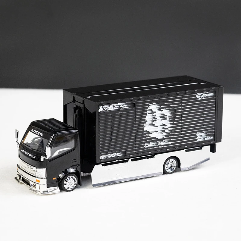 Micro Turbo MT 1:64 floor-to-ceiling plated van Dekotora