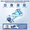 Nictemaw Portable Washing Machine, 17.8Lbs Capacity Full-Automatic Portable Washer, 2.4Cu.ft Washer and Dryer Combo 5