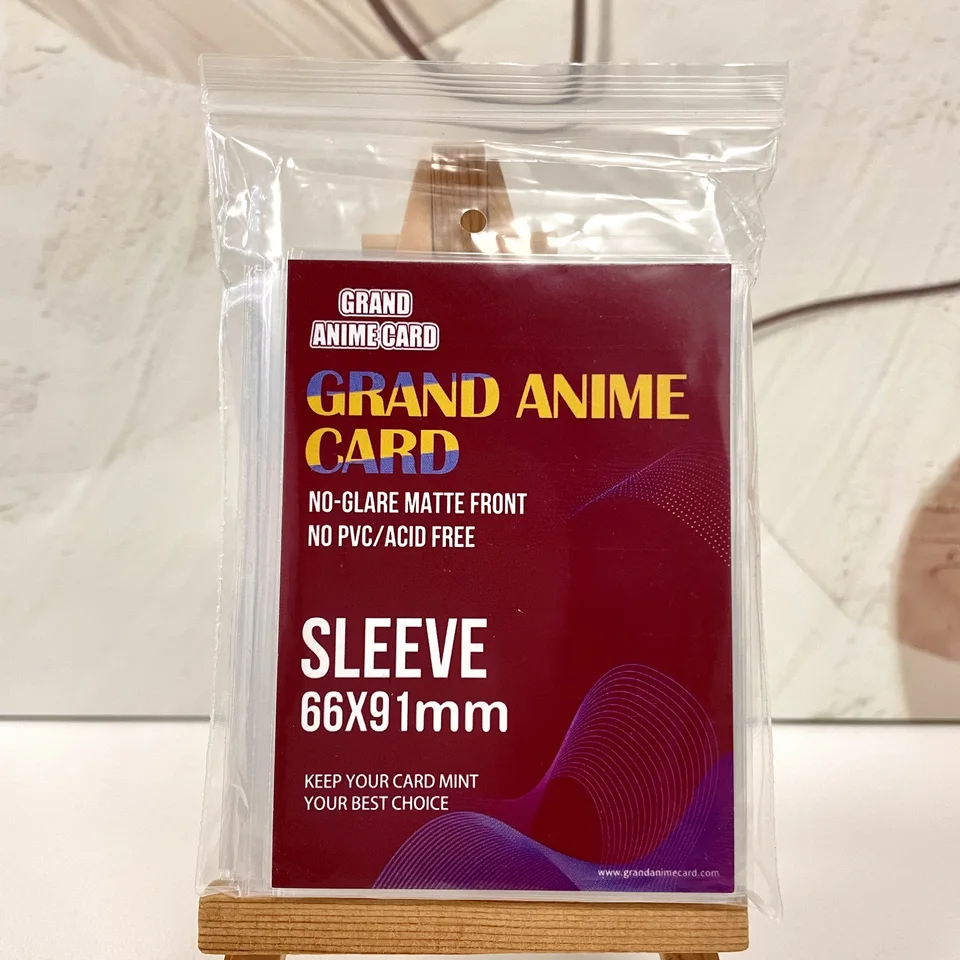 NARUTO-ナルト-漫画のカードスリーブ保護,トップローダー,透明