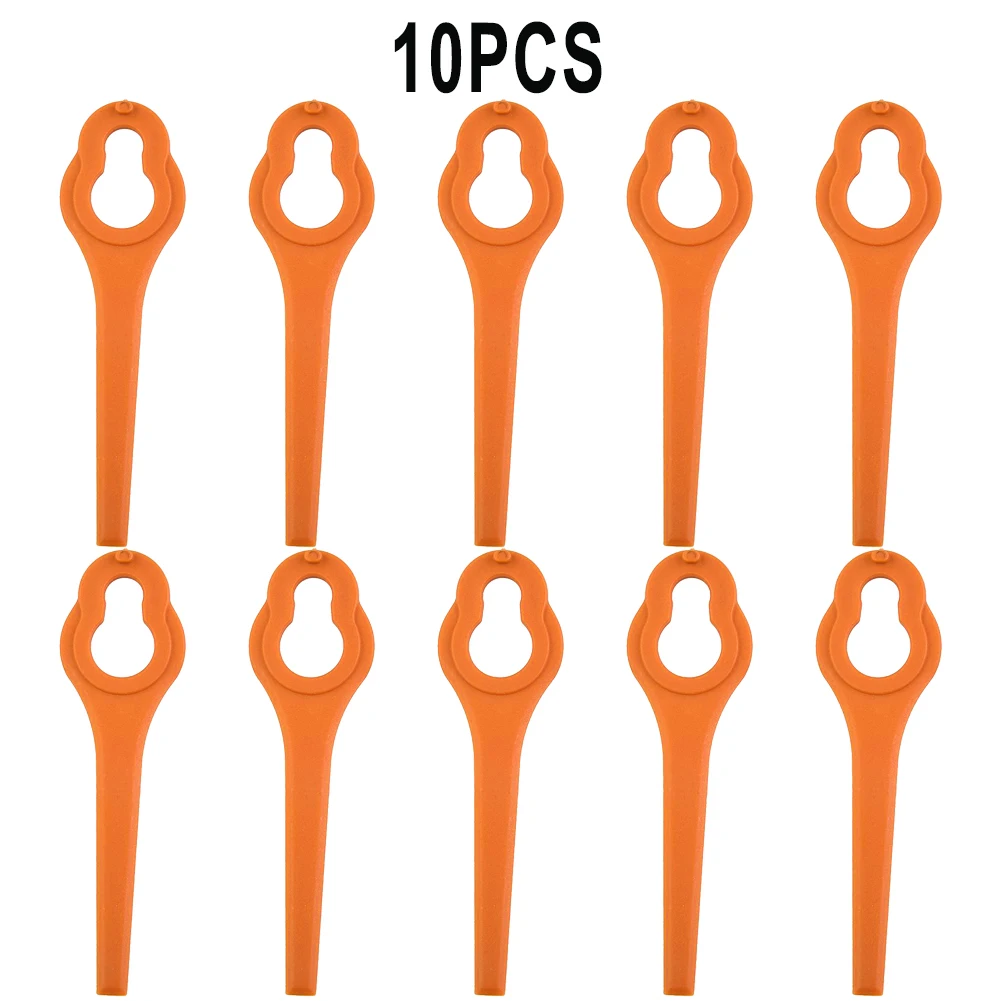 10 Pezzi Di Ricambio In Plastica Per Lame Per Erba Per Aldi Ferrex Far 20-1 20V/40V Tosaerba Lama Per Tosaerba A Batteria