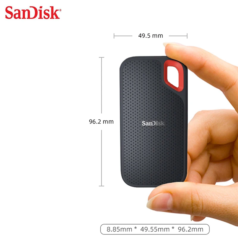 Sandisk SSD External Hard Drives E61 500GB Portable Mobile Hard 