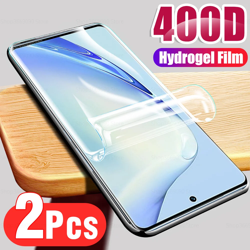 

2pcs Front Hydrogel Film VivoV27 Pro HD Full Cover Protective Soft Film For vivo V27 Pro V 27 27Pro V27Pro 5G V2230 V2231 V2246