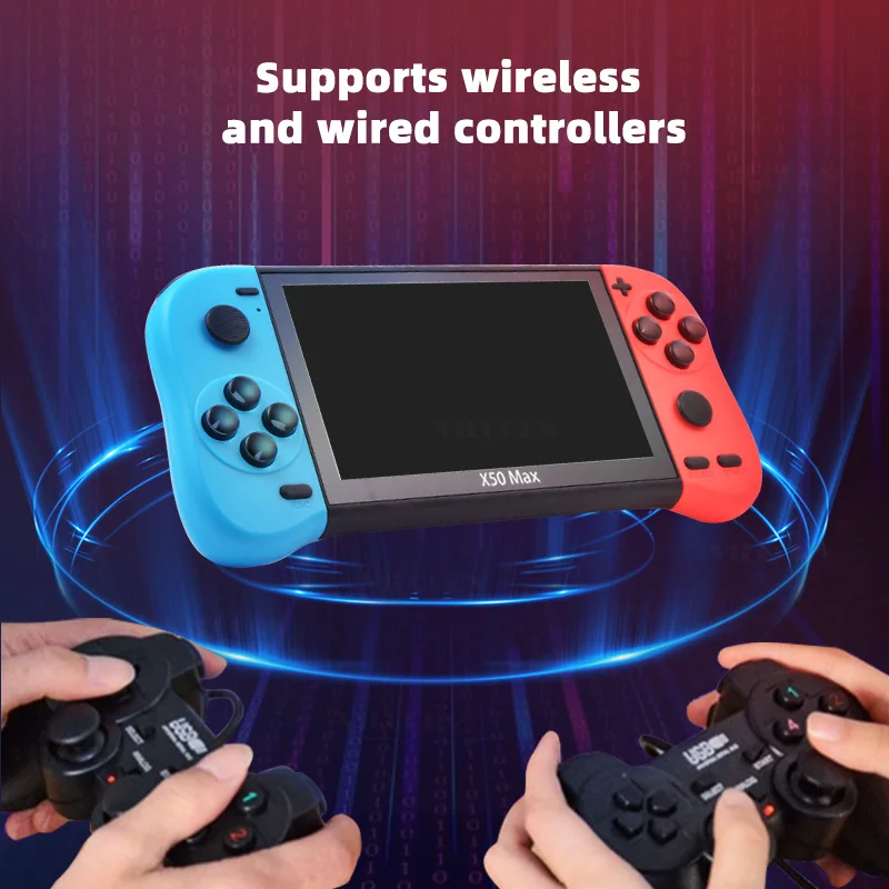 Inch Portable Handheld Game Console 128GB 15000 Retro Games