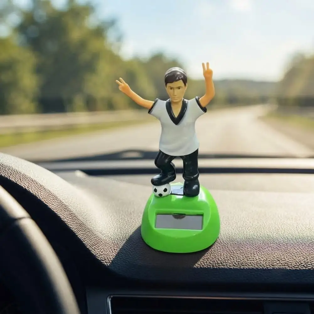 Decorazione per auto, giocattolo solare a forma di ragazza che balla e si dondola, decorazione per cruscotto auto, per interni auto - immagine 3