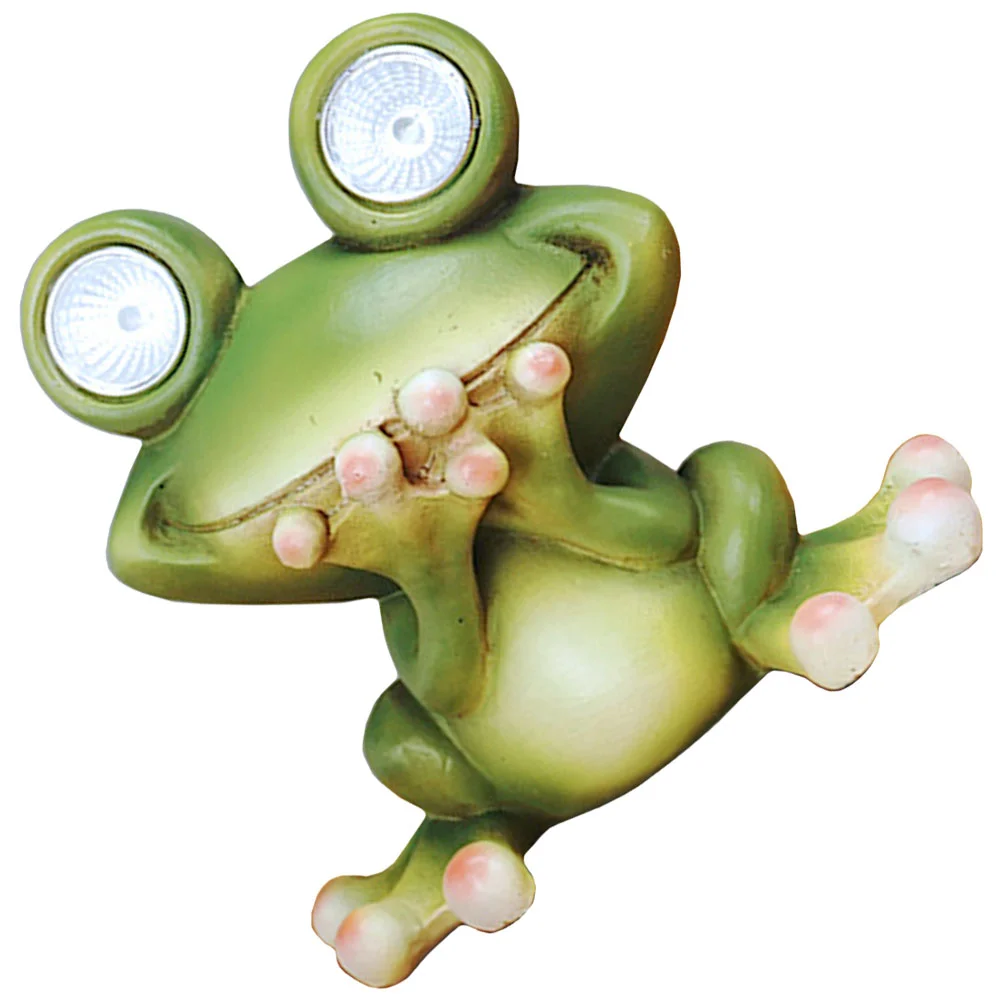 Solar Frog Garden Lamp 4