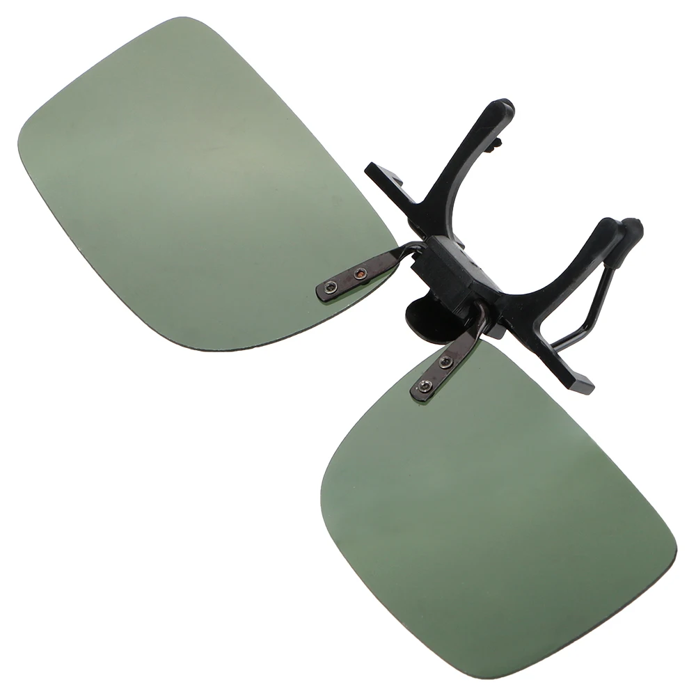 Polarized sunglasses Driving Night Vision Lens Clip On Sunglasses