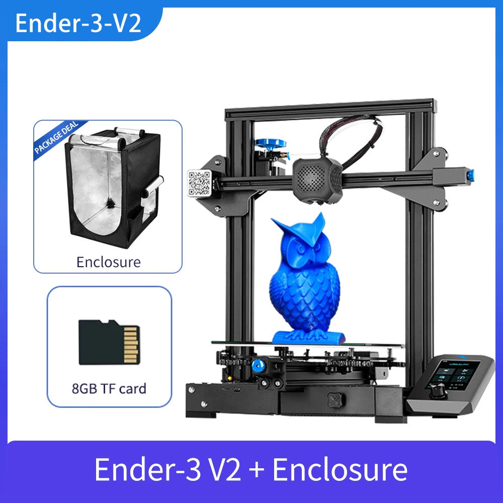 CREALITY 3D Printer Printing Magnetic Ender-3 Pro Silent TMC2208 Stepper New UI&4.3 Inch Color Lcd 3d Printer best resin 3d printer 3D Printers