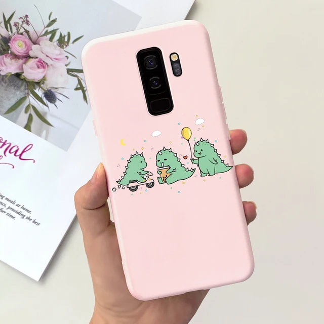 For Samsung Galaxy S9 Plus Case Cute Fashion Cartoon Cover Soft