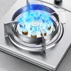 Domestic Gas Cooker, Intelligent Timer Fierce Fire Stove, Easy To Dismantle and Wash Gas Cooker, Single Burner Splitter Burner 4